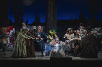 Falstaff, finale, foto di insieme. Foto di Michele Monasta